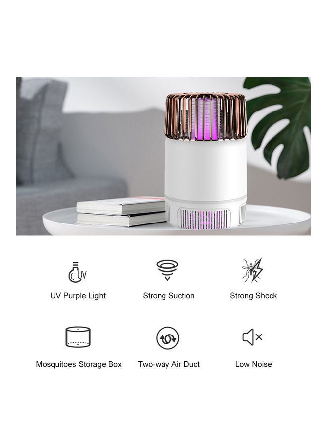 Generic - Multifunctional LED Photocatalyst Mosquito Repeller Lamp White - Image 1