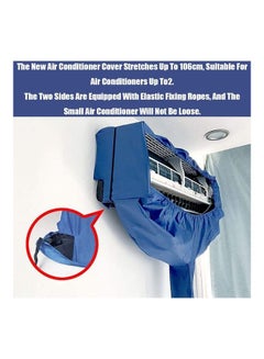 XiuWoo Air Conditioner Waterproof Cleaning Cover Blue  - Image 4