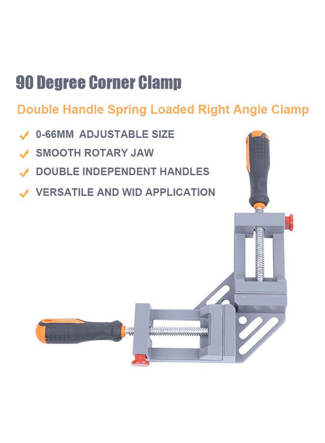 Adjustable Swing Right Angle Clamp Grey - Image 5