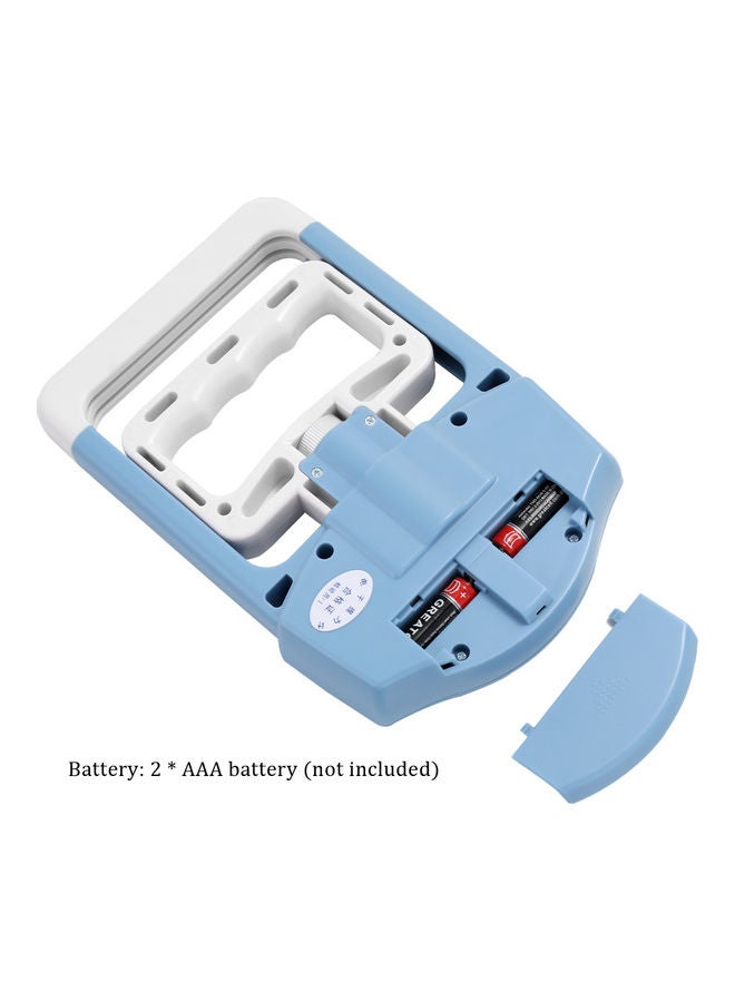 Generic - Digital LCD Electronic Hand Grip Dynamometer White/Blue - Image 1