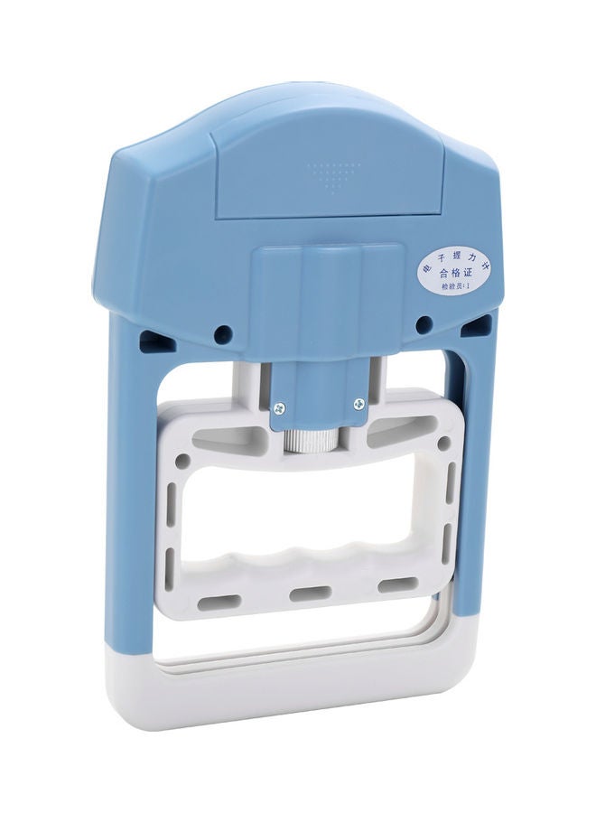 Generic - Digital LCD Electronic Hand Grip Dynamometer White/Blue - Image 1