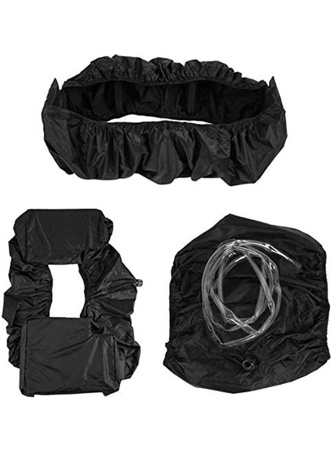 XiuWoo Waterproof Air Conditioner Cleaning Cover Black - Image 2