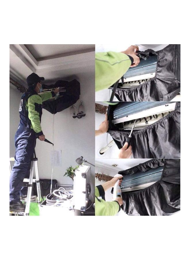 XiuWoo Waterproof Air Conditioner Cleaning Cover Blue - Image 4