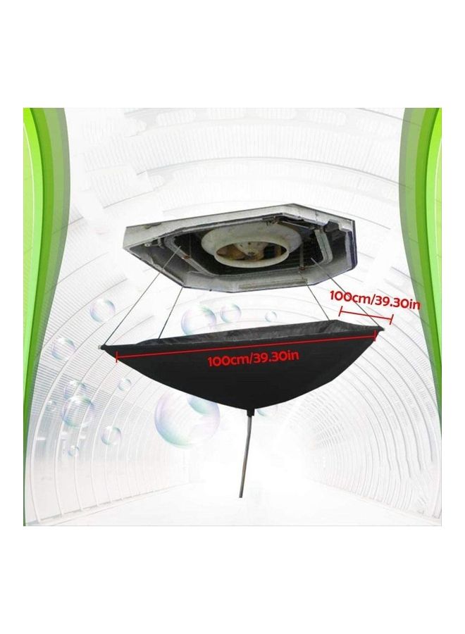 XiuWoo Waterproof Air Conditioner Cleaning Cover Black - Image 4