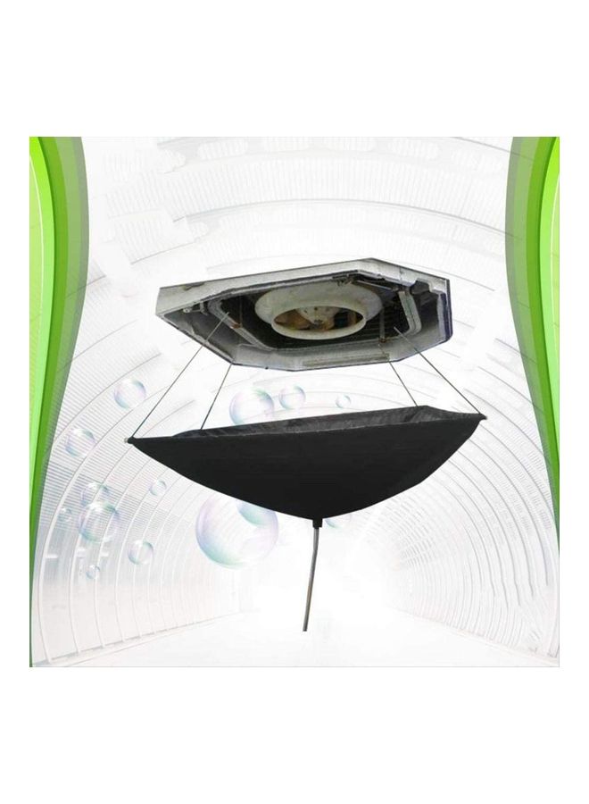 XiuWoo Waterproof Air Conditioner Cleaning Cover Black - Image 5