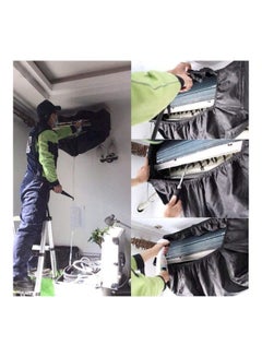XiuWoo Waterproof Air Conditioner Cleaning Cover Black  - Image 2
