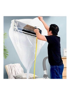 XiuWoo Waterproof Air Conditioner Cleaning Cover Clear  - Image 1