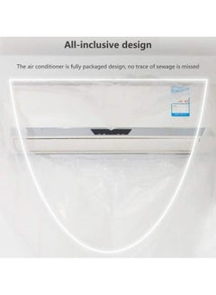 XiuWoo Waterproof Air Conditioner Cleaning Cover Clear  - Image 3