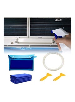 XiuWoo Waterproof Air Conditioner Cleaning Cover Blue  - Image 4