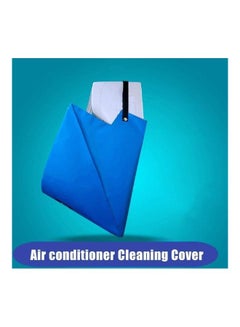 XiuWoo Waterproof Air Conditioner Cleaning Cover Blue  - Image 5