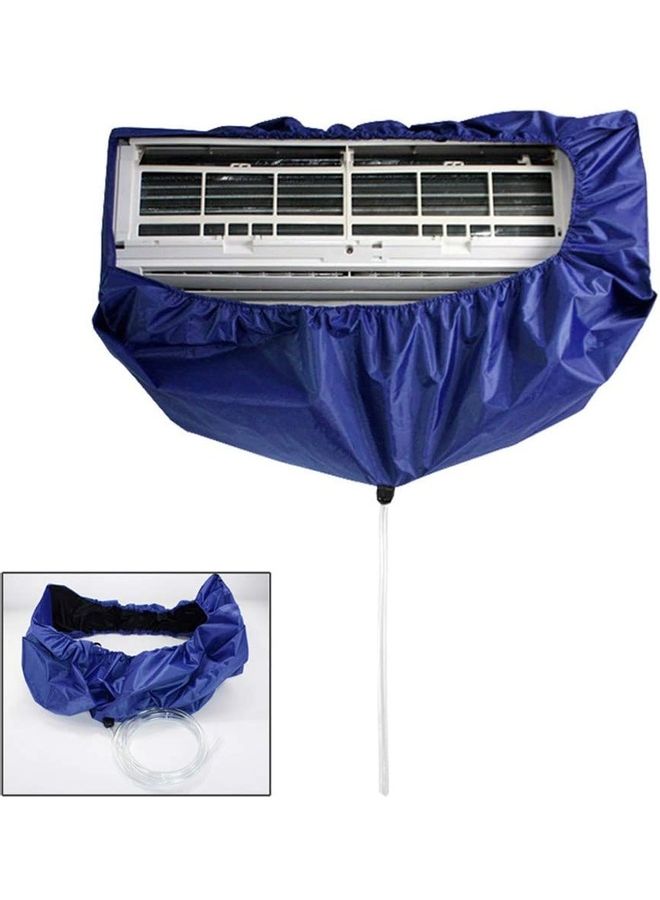 XiuWoo Waterproof Air Conditioner Cleaning Cover Blue - Image 1