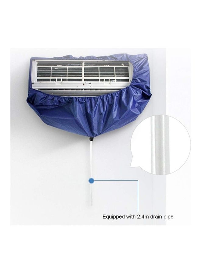 XiuWoo Waterproof Air Conditioner Cleaning Cover Blue - Image 3