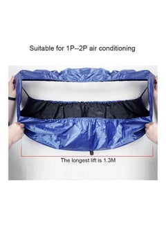 XiuWoo Waterproof Air Conditioner Cleaning Cover Blue  - Image 4