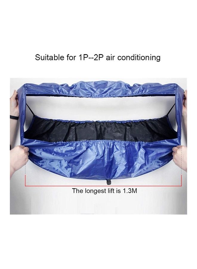 XiuWoo Waterproof Air Conditioner Cleaning Cover Blue - Image 4