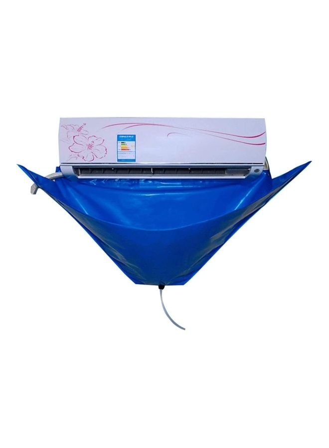XiuWoo Waterproof Air Conditioner Cleaning Cover Blue - Image 1