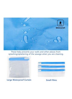 XiuWoo Waterproof Air Conditioner Cleaning Cover Blue  - Image 4