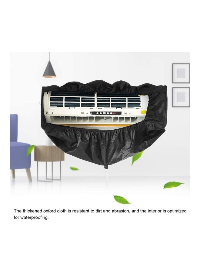 XiuWoo Waterproof Air Conditioner Cleaning Cover Black - Image 4