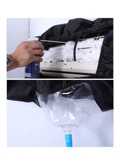 XiuWoo Waterproof Air Conditioner Cleaning Cover Black  - Image 4