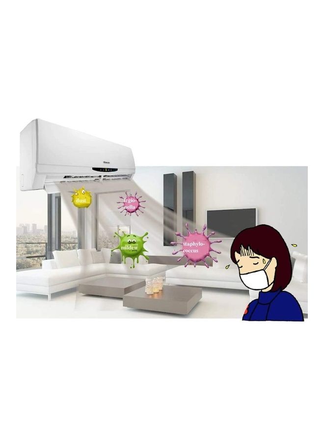 XiuWoo Waterproof Air Conditioner Cleaning Cover Blue - Image 2