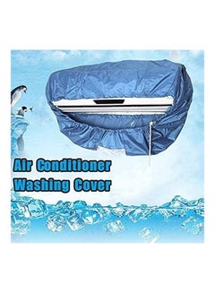 XiuWoo Waterproof Air Conditioner Cleaning Cover Blue  - Image 1