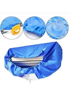 XiuWoo Waterproof Air Conditioner Cleaning Cover Blue  - Image 4