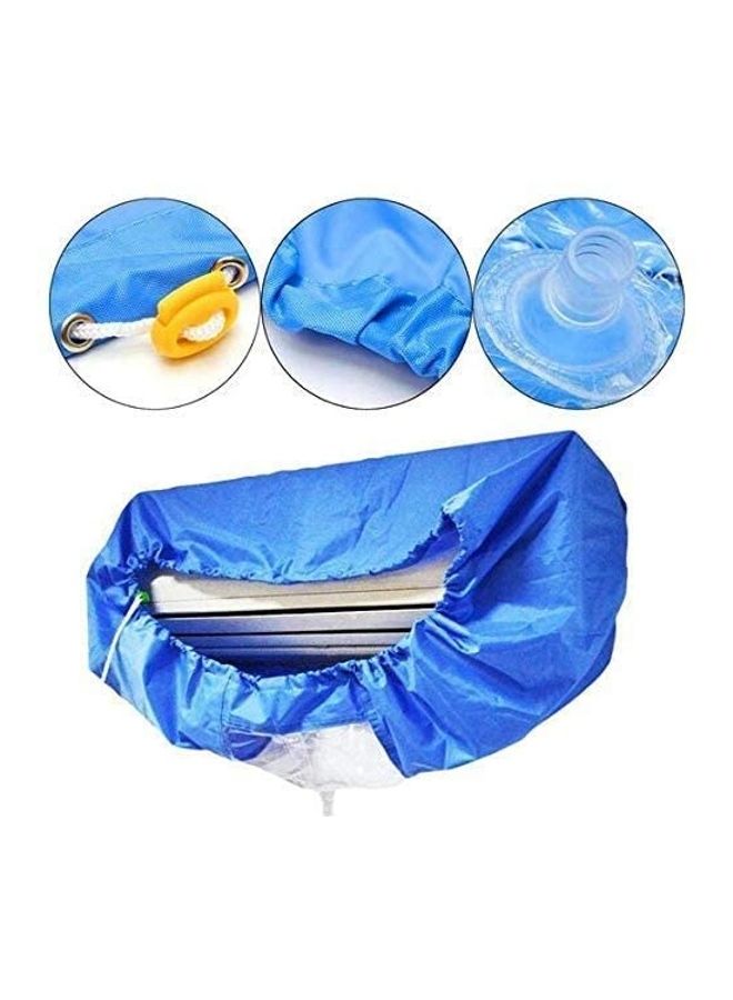 XiuWoo Waterproof Air Conditioner Cleaning Cover Blue - Image 1