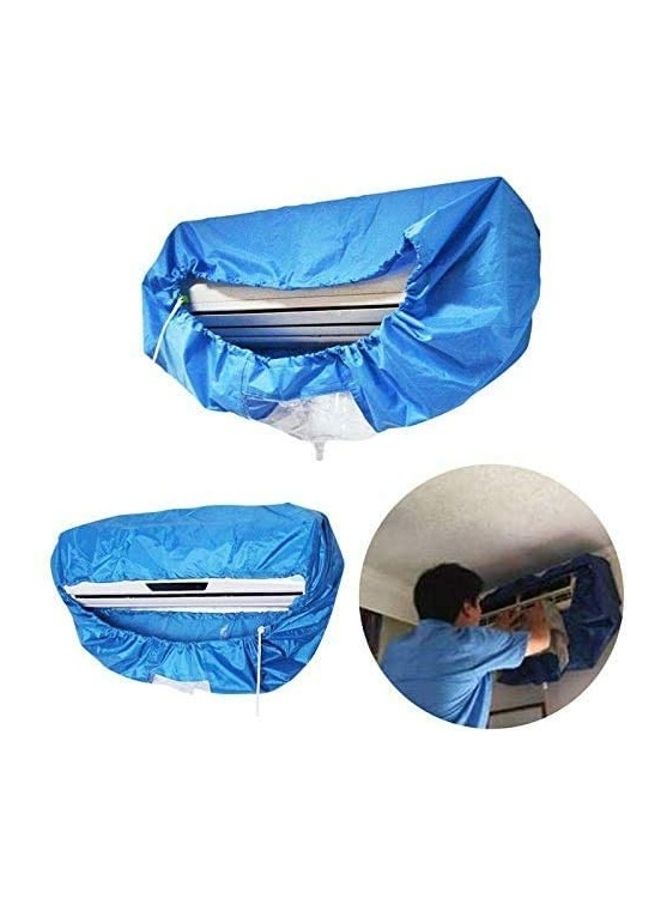 XiuWoo Waterproof Air Conditioner Cleaning Cover Blue - Image 5