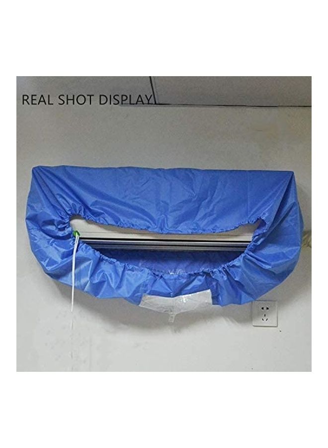 XiuWoo Waterproof Air Conditioner Cleaning Cover Blue - Image 2