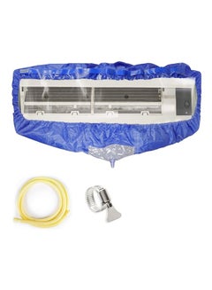 XiuWoo Waterproof Air Conditioner Cleaning Cover Blue  - Image 1