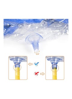 XiuWoo Waterproof Air Conditioner Cleaning Cover Blue  - Image 5