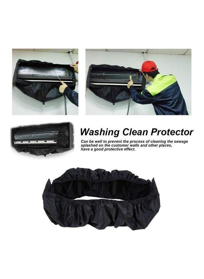 XiuWoo Waterproof Air Conditioner Cleaning Cover Black - Image 3