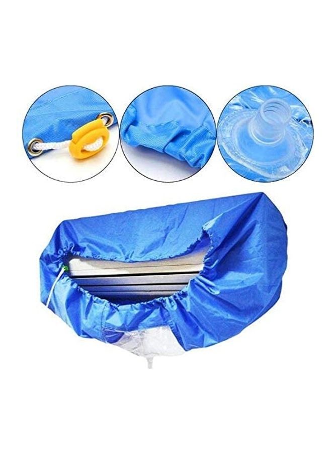 XiuWoo Waterproof Air Conditioner Cleaning Cover Blue - Image 2