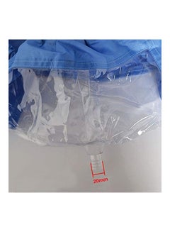 XiuWoo Waterproof Air Conditioner Cleaning Cover Blue  - Image 3