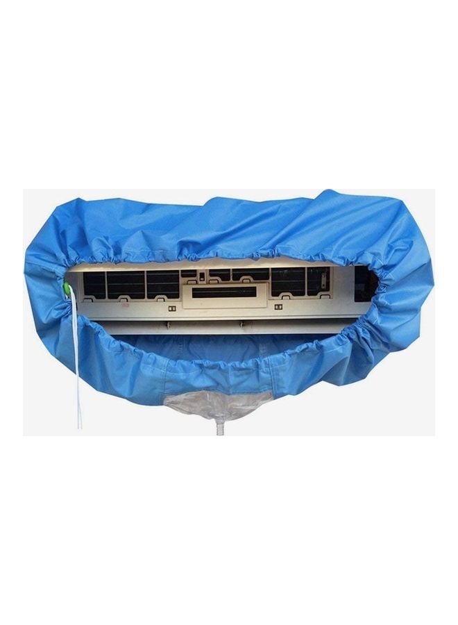 XiuWoo Waterproof Air Conditioner Cleaning Cover Blue - Image 1