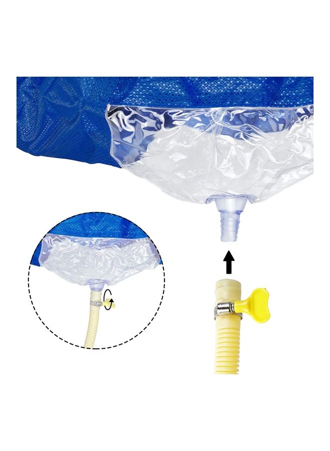 XiuWoo Waterproof Air Conditioner Cleaning Cover Blue - Image 2