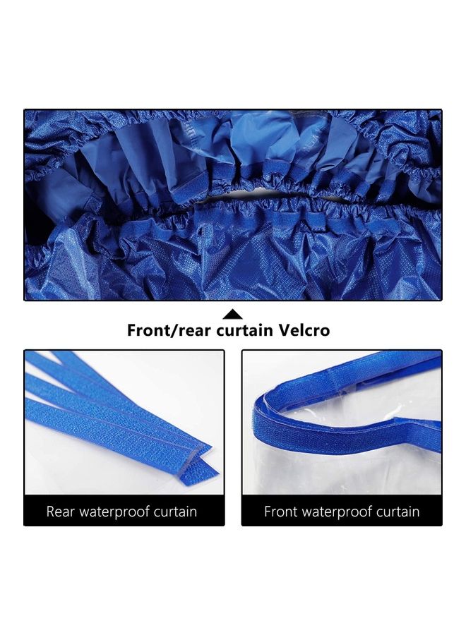 XiuWoo Waterproof Air Conditioner Cleaning Cover Blue - Image 4