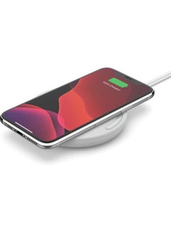 بيلكين لوحة شحن لاسلكية Boost Charge بقدرة 10 وات (شاحن لاسلكي سريع معتمد من Qi لأجهزة iPhone وSamsung وGoogle والمزيد) لا يتضمن محول الحائط  - Image 3