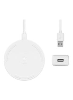 بيلكين لوحة شحن لاسلكية Boost Charge بقدرة 10 وات (شاحن لاسلكي سريع معتمد من Qi لأجهزة iPhone وSamsung وGoogle والمزيد) لا يتضمن محول الحائط  - Image 5
