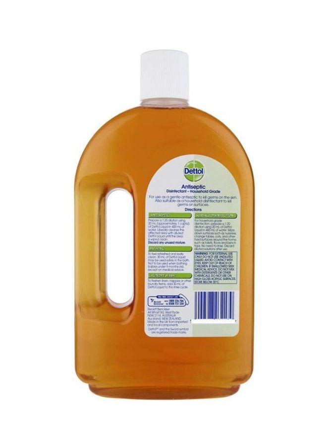 ديتول مجموعة سائل مظهر ومعقم قاتل للبكتيريا والفيروسات من 6 قطع بني 6x2لترات - Image 2