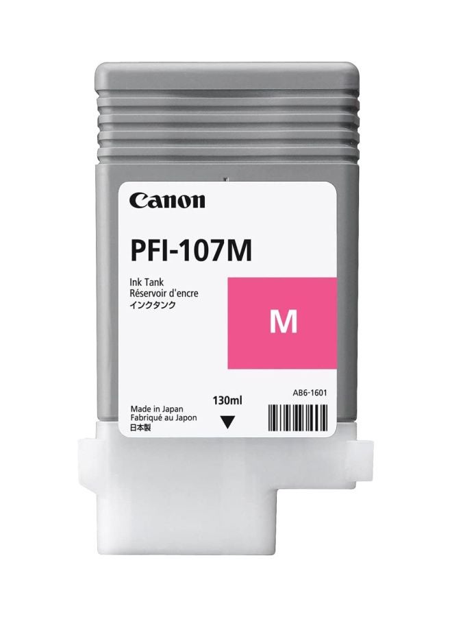 Canon 5-Piece PFI-107 Ink Cartridge Toner Set Multicolour - Image 3
