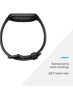 Fitbit Versa Smartwatch With Music Storage Black  - Image 4