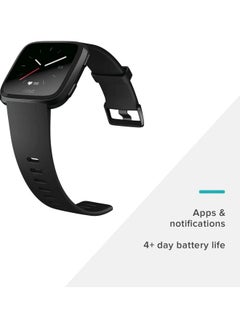 Fitbit Versa Smartwatch With Music Storage Black  - Image 5