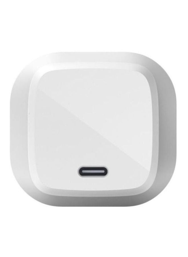 belkin Belkin BoostCharge USB-PD GaN Wall Charger 30W (USB-C Fast Charger for iPhone 13, 13 Pro, 13 Pro Max, 13 mini and Earlier Models, MacBook Air, iPad Air 2020, Pixel, Galaxy, more) White  - Image 3