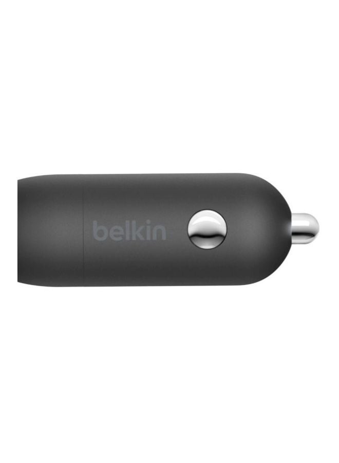 belkin MFi Certified Charger With Lightning To USBC Cable Black  - Image 3