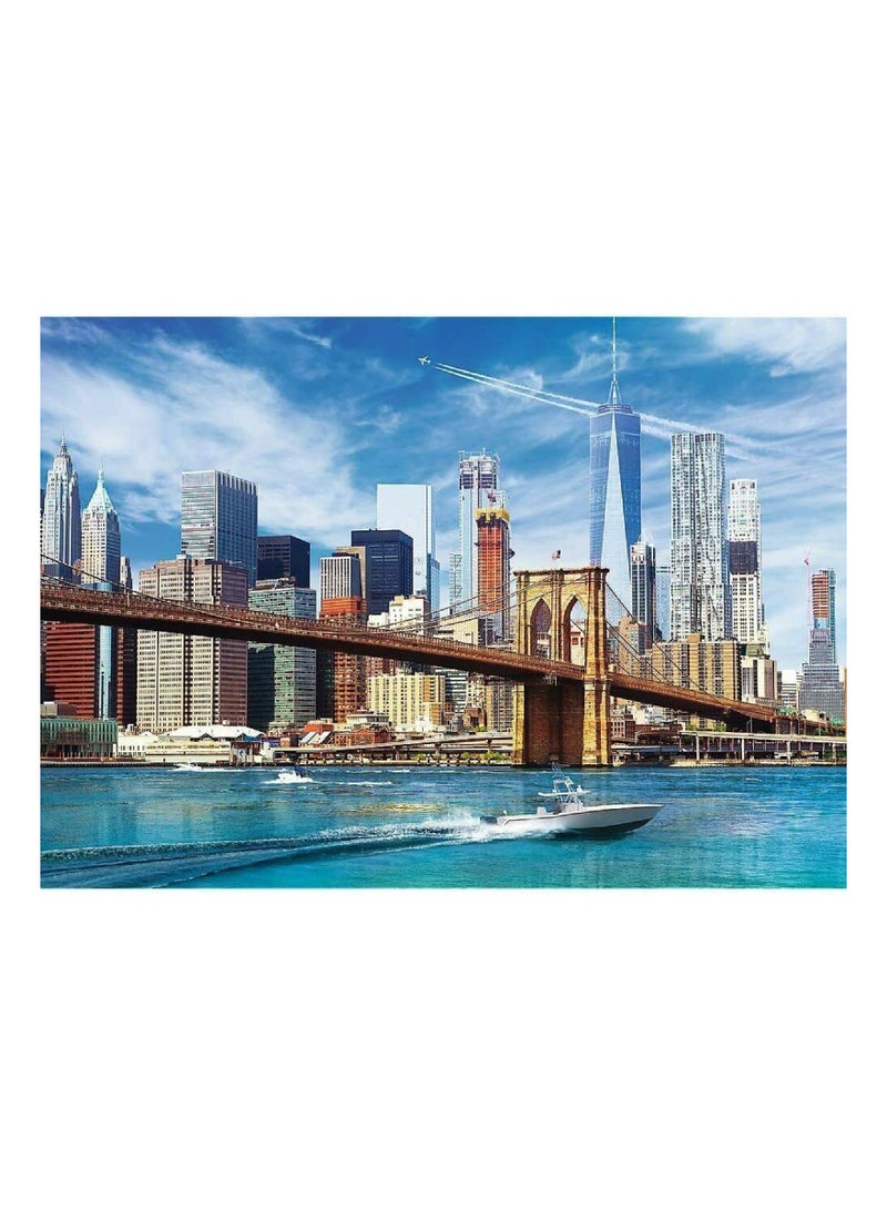 Trefl - 500-Piece View Of New York Jigsaw Puzzle Set 48 x 34cm - Image 1