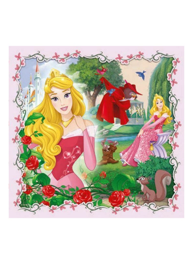 Trefl 3-In-1 Disney Princess Rapunzel Aurora And Ariel Jigsaw Puzzle 28 x 6 x 28cm - Image 2