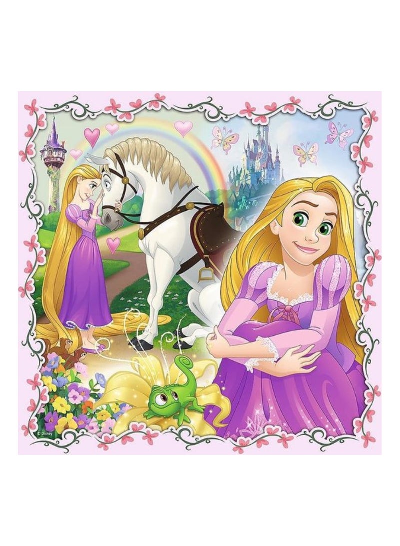 Trefl 3-In-1 Disney Princess Rapunzel Aurora And Ariel Jigsaw Puzzle 28 x 6 x 28cm - Image 3