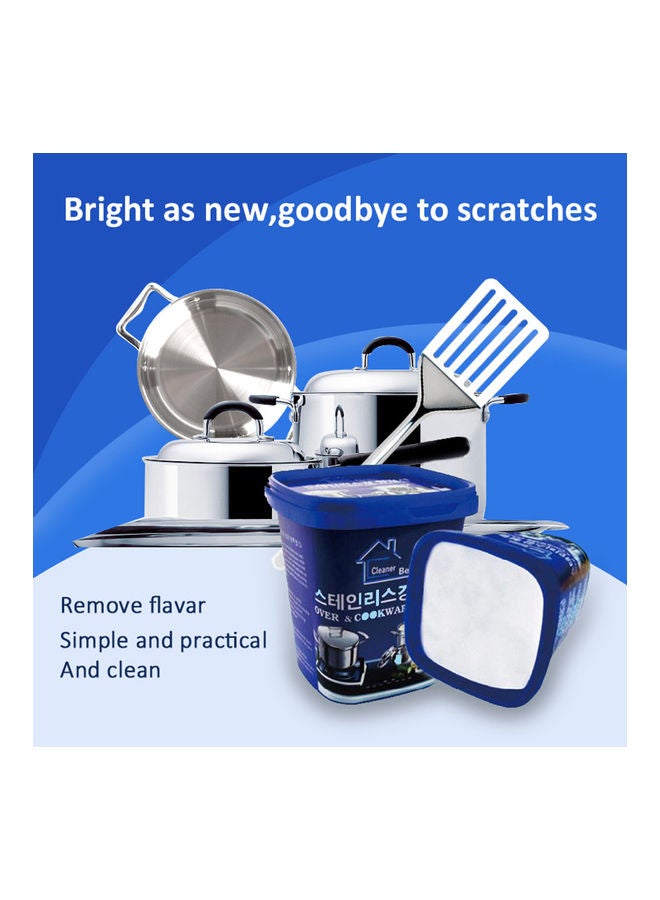 Stainless Steel Kitchenware Stain Dirt Cleaner Blue - Image 5