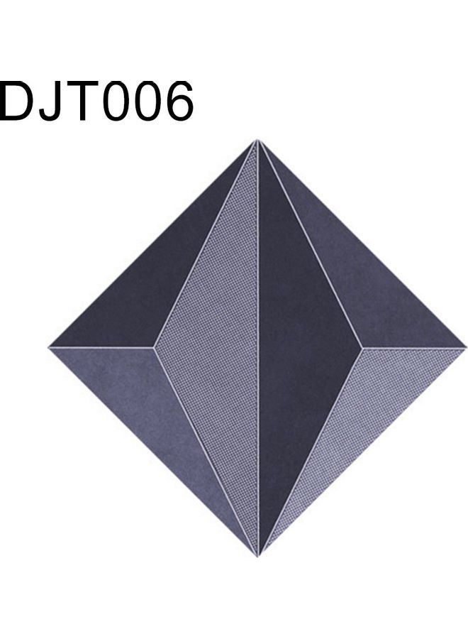 10-Piece Self-Adhesive PVC Waterproof Floor Tile Multicolour