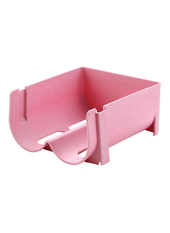 Generic Stackable Beverage Storage Rack Organizer Pink 